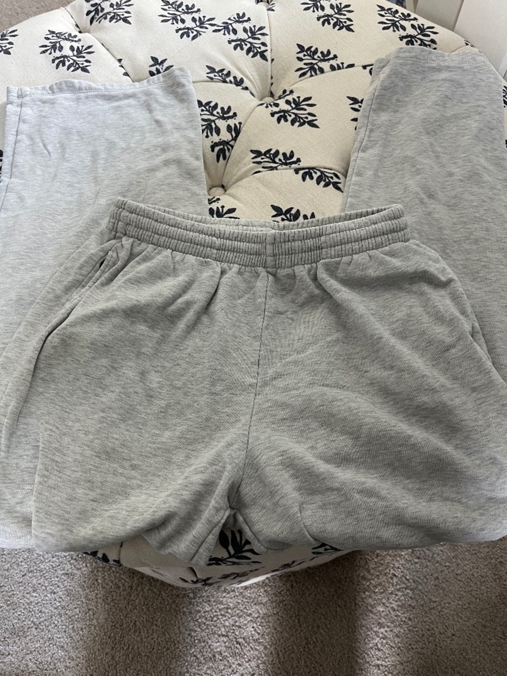 H&M Gray Wide Leg Sweatpants, Size Small , Like New Condition